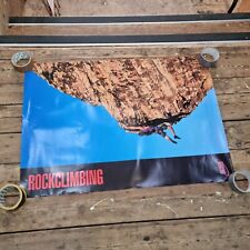 Rock climbing poster for sale  RAMSGATE