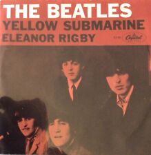THE BEATLES 45 Record 1966 Yellow Submarine + Eleanor Rigby Picture Sleeve EX, usado comprar usado  Enviando para Brazil