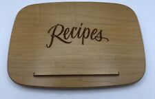 Longaberger recipe engraved for sale  New Albany