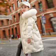Usado, Jaquetas com capuz de algodão grosso inverno menina colarinho impermeável roupa de neve infantil comprar usado  Enviando para Brazil