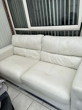 White leather large for sale  COVENTRY