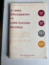 Label discography long for sale  AYLESFORD
