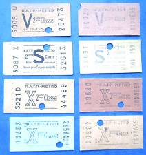 Lot tickets anciens d'occasion  Sassenage