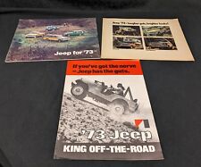 1973 jeep brochure for sale  Seattle