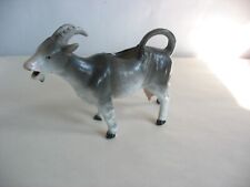 Vtg Gray Goat mascot figurine porcelain creamer pitcher SABAN OLD GOAT for sale  Shipping to South Africa