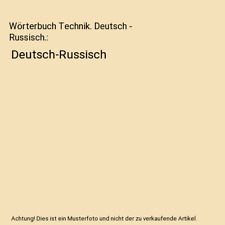 Wörterbuch technik deutsch gebraucht kaufen  Trebbin