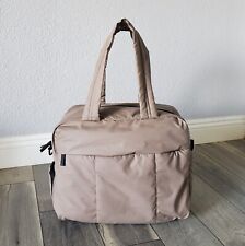 Calpak Luka Duffel Duffle Bag Chocolate Lightweight Puffer Carry On *FLAW* for sale  Shipping to South Africa