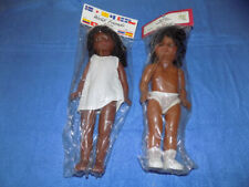Fibre Craft 13" African American Craft dolls - Lot of 2 for sale  Shipping to South Africa