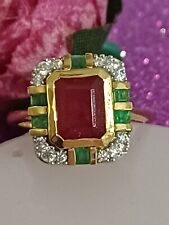 Ruby emerald art for sale  LEICESTER