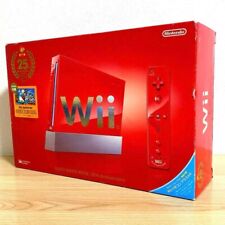 Consola NINTENDO Wii Super Mario Bros 25 Aniversario Edición Limitada Roja con Caja segunda mano  Embacar hacia Argentina