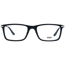 Marco de gafas ópticas de plástico negro brillante 56-20-145 ajuste global BMW BW5020 001 segunda mano  Embacar hacia Argentina