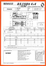 Renault trucks fiche d'occasion  Ouzouer-sur-Loire