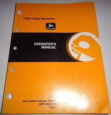 *John Deere 753G Feller Buncher Operators Owners Manual JD Original! 10/01 for sale  Shipping to South Africa