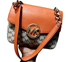 Michael Kors Purse, Woman Handbag Orange Crossbody Purse for work, woman bags  for sale  Trenton