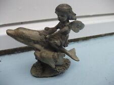 Pewter fairy dolphin for sale  MORECAMBE