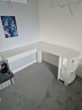 White corner desk for sale  UK