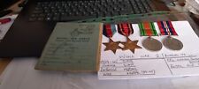 Ww2 medal group for sale  BANWELL