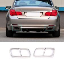 Para BMW 7 Series F01 F02 silenciador de escape traseiro prata tampa do tubo traseiro 2009-2015 comprar usado  Enviando para Brazil