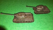 WWII 1/72 2 X Plastic JSII Heavy Russian Tank models. for sale  MANSFIELD