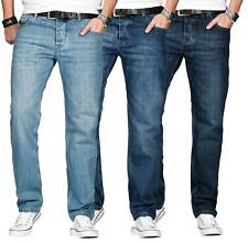 A. Salvarini Designer Herren Jeans Hose Basic Jeanshose Comfort Fit gerades Bein, käytetty myynnissä  Leverans till Finland
