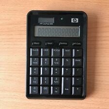Calculadora de mesa de escritório HP CalcPad 200 tampo de mesa bateria solar dupla *defeituosa comprar usado  Enviando para Brazil