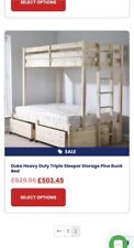 Bunk beds storage for sale  HARROGATE
