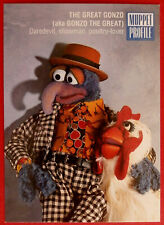 Muppets card gonzo for sale  HEXHAM