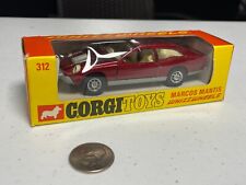 Corgi Toys 312 Whizzwheels Marcos Mantis in Original Window Box for sale  Shipping to South Africa
