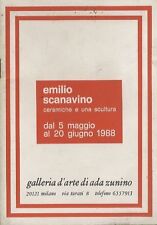 Emilio scanavino ceramiche usato  Trento