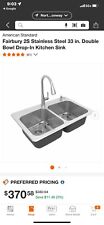 Kitchen sink double for sale  Winthrop