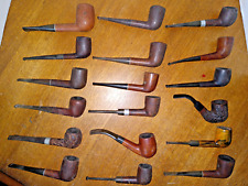 LOT OF 18 VINTAGE SMOKING TOBACCO PIPES FREE SHIPPING, used for sale  Shipping to South Africa