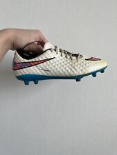 Botines de fútbol Nike Hypervenom Phantom blancos raros botas de fútbol ACC US8.5 UK7.5  segunda mano  Embacar hacia Mexico