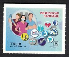 Professioni sanitarie. francob usato  Italia