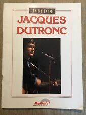 Livre jacques dutronc d'occasion  Chantilly