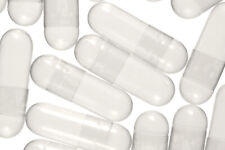 Cápsulas vazias de gelatina transparente tamanhos 1 2 0 00 e 000 auto-enchimento farmacêutico   comprar usado  Enviando para Brazil