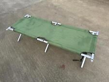 British Army Surplus Grade 2 Folding Cot Camp Bed Used Camping, used for sale  Shipping to South Africa