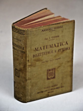 1913 hoepli matematica usato  Italia