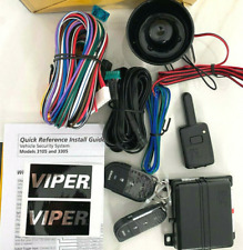 Viper 3105V Security System Keyless Car Alarm 2 Remotes Free Digital Tilt Sensor for sale  Shipping to South Africa