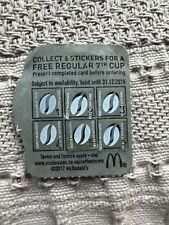 Mcdonald coffee sticker for sale  UK