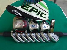 Callaway Diablo King Cobra Irons Driver Woods Complete Golf Club Set Mens RH, used for sale  Shipping to South Africa