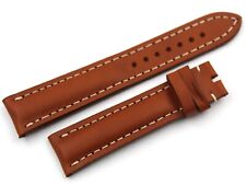 Breitling Brown Leather 20/18mm Casual Craft Top Quality Watch Band New for sale  Shipping to South Africa