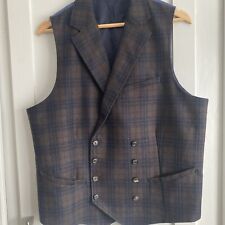 double breasted waistcoat for sale  REDCAR