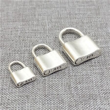 Used, Fashion 925 Sterling Silver Padlock Charm Lock Pendant Can Be Opened for sale  Shipping to South Africa
