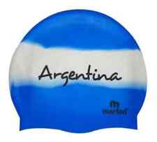 Gorra deberes Argentina gorra de natación Pileta Piscina Deportiva Silicona Marfed Alcántara, usado segunda mano  Argentina 