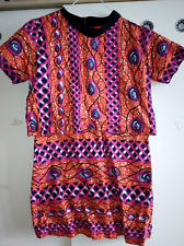 Minikleid afrika kleid gebraucht kaufen  Berlin