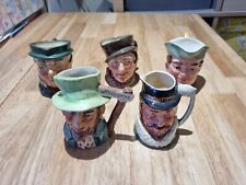 five toby jugs for sale  SOWERBY BRIDGE