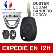 Coque Clé Plip Vierge Compatible Dacia Duster Sandero Logan Lodgy 2 Boutons Lame comprar usado  Enviando para Brazil