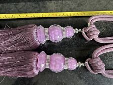 Purple tie backs for sale  MAIDSTONE