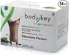 Shake de chocolate nutritivo Amway Bodykey 14 saquetas para controle de peso comprar usado  Enviando para Brazil