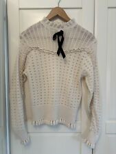Zara cream jumper for sale  YATELEY
